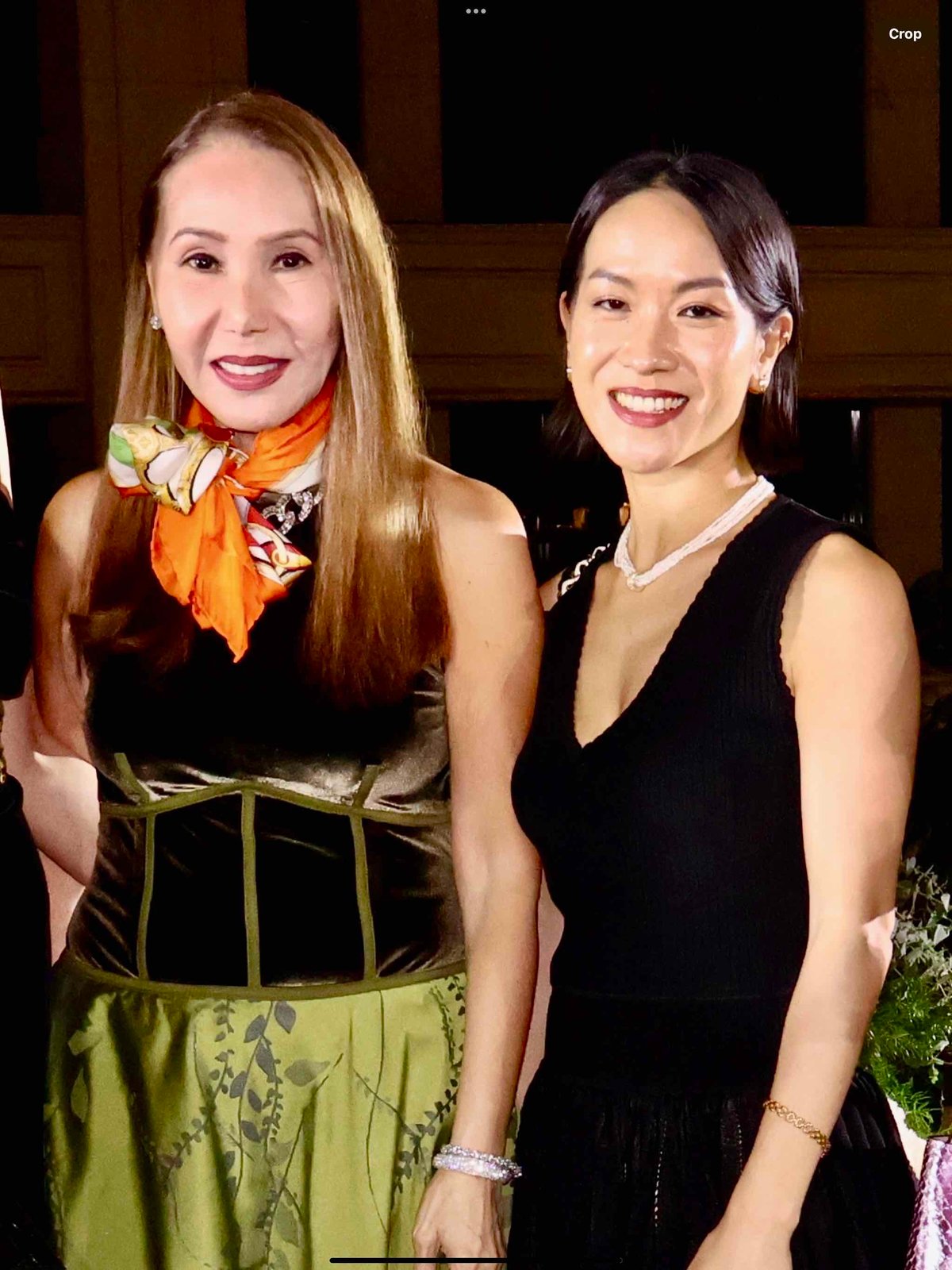 Consul Agnes Huibonhoa and Emmy Ly.